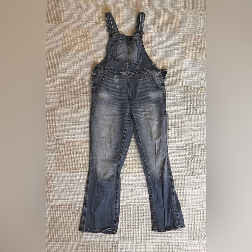 Light Blue Women's Denim Overalls- BDG